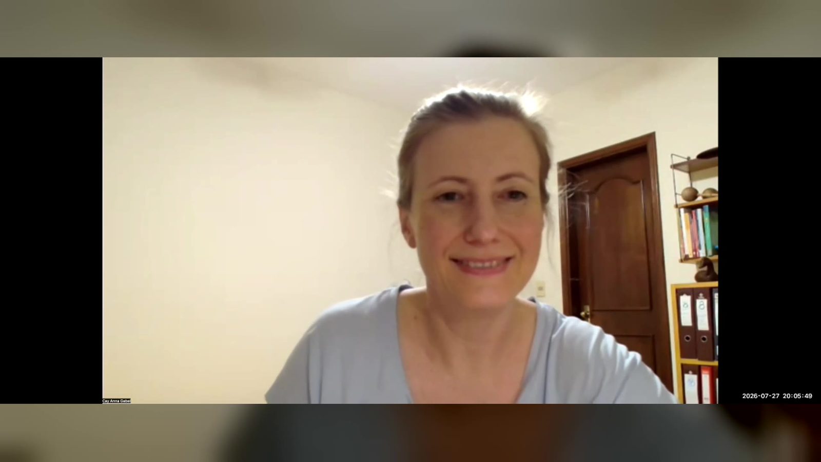 Testimonio en video de Cay Gabel